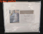 Ccss228 Tailored Fit White 2 Striped Charter Cal Cases King Flat Sheet Club