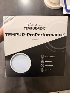 40101461 Tempur-pedic Tempur-luxe Egyptian Cotton King Sheet Set Silver Mist Ultimate Fit