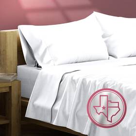 Texas Linen Co. 313042349328 100% Egyptian Cotton Sheets Queen Size - High Thread Count Egypt