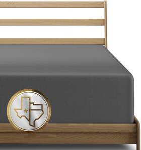 Texas Linen Co. 744110945829 Luxury Egyptian Cotton California King Fitted Sheet Only - 1000