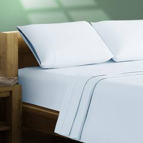 Texas Linen Co. 904429521295 100% Organic Cotton Percale Sheets California King Size - 4 P