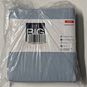 The Big One 400682897873 Extra-soft Sheet Set Queen Blue The Big One 400682897873 Extra-soft Sheet Set Queen Blue