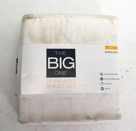 91cbsmfssfu The Big One Extra-soft Sheet Set Flat And Fitted Sheets 2 Standard Pillowcases