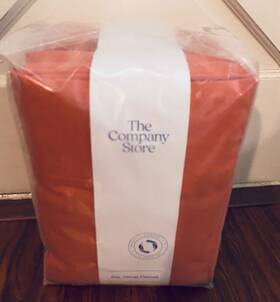 50805l The Company Store Legends Hotel Amber Velvet Flannel Sheet Set Size Full Nip