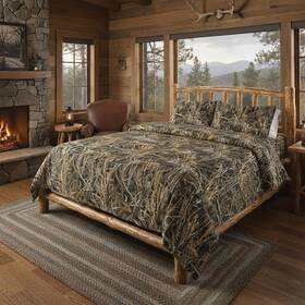 The Northwest Group Llc 190604947853 Realtree 5-piece Queen Size Bed In A Bag Set 1 Comforter Fitted Sh