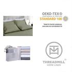 Thm400sldsageq Threadmill Home Linen Sheet Pillowcase Sets Thread Count Bedding Collection Thm400sldsageq Threadmill Home Linen Sheet Pillowcase Sets Thread Count Bedding Collection
