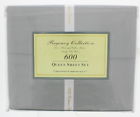 Thread Count Regency Collections New 600 Gray Queen Sheet Set In Package 655385965040