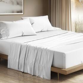 Thread Spread 8904429524449 100% Egyptian Cotton Sheets California King White