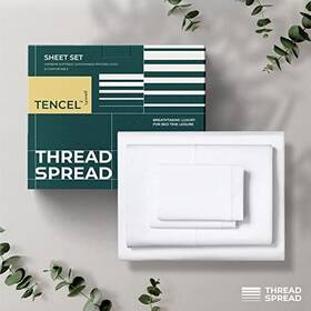 Thread Spread 904429503802 100% Tencel Sheets Full Size - 4 Pc Lyocell Set Extra Sof Thread Spread 904429503802 100% Tencel Sheets Full Size - 4 Pc Lyocell Set Extra Sof