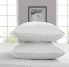Thm-800-sld-pp-silver-q Threadmill Home Linen Standard Pillowcases - 800 Thread Count Sateen Weave 1