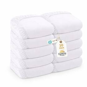 Lin-qft-004-wht Threads Queen Fitted Sheet 100 Gsm 80 X 78 Soft Microfiber 10 Pack White