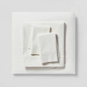 Threshold 191908172613 300 Thread Count Solid Organic Sheet Set - Threshold 191908172613 300 Thread Count Solid Organic Sheet Set -