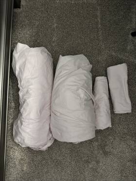 Threshold 191908530680 Pink Sheets 100% Organic Cotton King Sz Sheet 4 Piece Set Pillow Cases Threshold 191908530680 Pink Sheets 100% Organic Cotton King Sz Sheet 4 Piece Set Pillow Cases