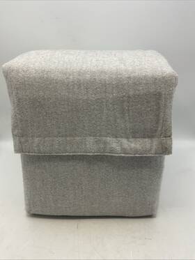 Threshold 198101052384 King 4pc Flannel Sheet Set Gray Threshold 198101052384 King 4pc Flannel Sheet Set Gray