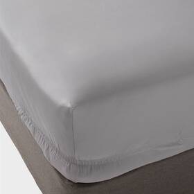 83724819 Threshold King 400 Thread Count Performance Fitted Sheet Classic Gray -