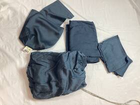 89182531 Threshold 320tc Satin 4-piece Sheet Set Cooling Soft Tencel Lyocell Blue 89182531 Threshold 320tc Satin 4-piece Sheet Set Cooling Soft Tencel Lyocell Blue