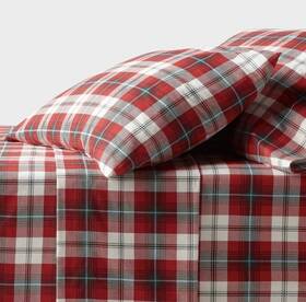90206660 Threshold Full Sz 400 Thread Count Performance Holiday Sheet Set Green/red Plaid 90206660 Threshold Full Sz 400 Thread Count Performance Holiday Sheet Set Green/red Plaid