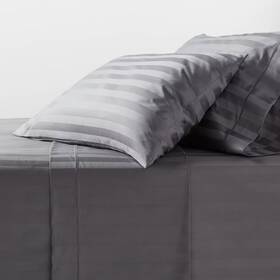 92200350 Threshold Twin/twin Xl 800 Thread Count Hotel Collection Sheet Set Damask Dark Gray