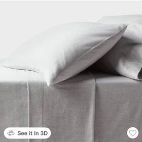 93327210 Threshold Queen Christmas Ultra Soft Flannel Sheet Set Brushed Melange Gray New 93327210 Threshold Queen Christmas Ultra Soft Flannel Sheet Set Brushed Melange Gray New