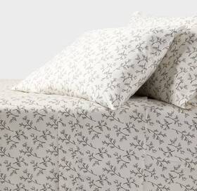 94285564 Threshold King 400 Thread Count Holiday Christmas Performance Sheet Set Holly -