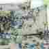 Tlcafp4pedss Tribeca Living Cal King Floral Printed Deep Pocket Sheet Set Cotton Fitted Flat Pillowcases 800014121889
