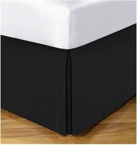 Toh25014blac02 Todays Home Classic Tailored Microfiber 14 Inch Drop Length Bed Full Black Toh25014blac02 Todays Home Classic Tailored Microfiber 14 Inch Drop Length Bed Full Black