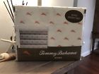 Tommy Bahama New Home Orange Fall Sailfish King Sheets Stone