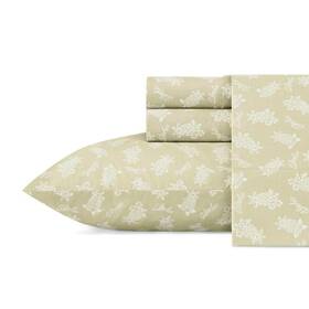 Ushsa01137832 Tommy Bahama Sheet Set Aloha Pineapple 4-pcs Green Botanical Cotton Fabric King Ushsa01137832 Tommy Bahama Sheet Set Aloha Pineapple 4-pcs Green Botanical Cotton Fabric King