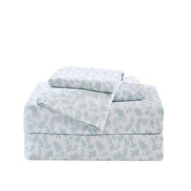 Ushsa01167015 Tommy Bahama Hibiscus Bloom 4-piece Green Botanical Washed Cotton King Sheet Set Ushsa01167015 Tommy Bahama Hibiscus Bloom 4-piece Green Botanical Washed Cotton King Sheet Set