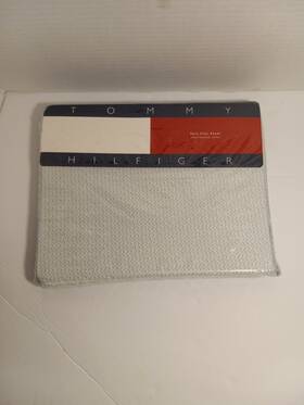 124211 Tommy Hilfiger New Vtg Twin Flat Sheet Floral County Clare 230 Tc 100% Cotton