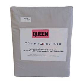 Tommy Hilfiger 199165023044 Home Queen Performance Cooling Sheet Set 100% Cotton New Tommy Hilfiger 199165023044 Home Queen Performance Cooling Sheet Set 100% Cotton New