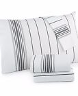 Tommy Hilfiger California King Sheet Set 100 Cotton Buckaroo Stripe White 766195358042