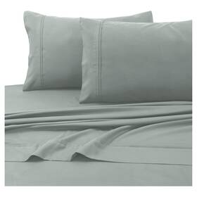 52605325 Tribeca Living Microfiber Solid Deep Pocket Sheet Set King Silver Gray 110 Gsm 52605325 Tribeca Living Microfiber Solid Deep Pocket Sheet Set King Silver Gray 110 Gsm