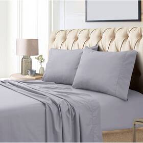 79768212 Tribeca Living Queen 800 Thread Count Extra Deep Pocket Sateen Sheet Set Gray 79768212 Tribeca Living Queen 800 Thread Count Extra Deep Pocket Sateen Sheet Set Gray