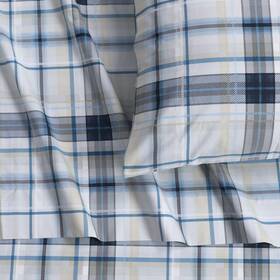 Tribeca Living 842941114534 Cotton Percale Queen Size Bed Sheet Set 300 Thread Count Extra Deep Pockets