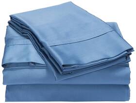 Tribeca Living 852661472531 500 Thread Count Egyptian Cotton Sateen Deep Pocket Sheet Set Midnight Blue Tribeca Living 852661472531 500 Thread Count Egyptian Cotton Sateen Deep Pocket Sheet Set Midnight Blue