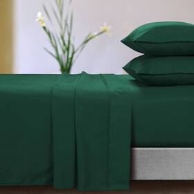 89287173 Tribeca Living King Extra Deep Pocket Microfiber Solid Sheet Set Emerald Green 89287173 Tribeca Living King Extra Deep Pocket Microfiber Solid Sheet Set Emerald Green