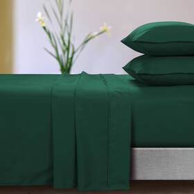 89287212 Tribeca Living Queen Extra Deep Pocket Microfiber Solid Sheet Set Emerald Green 89287212 Tribeca Living Queen Extra Deep Pocket Microfiber Solid Sheet Set Emerald Green