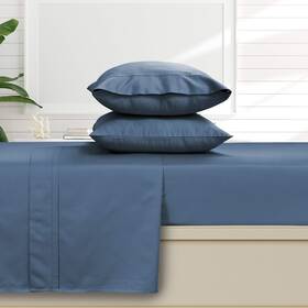 T500eced6pssqumb Tribeca Living 500 Thread Count Egyptian Cotton 6-piece Queen Sheet Set Deep Pockets Soft