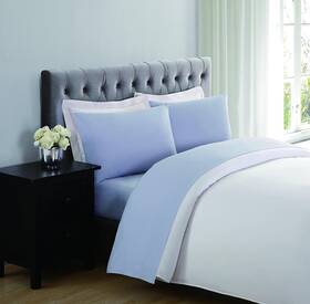 Truly Soft Everyday 783048024312 Sheet Set Lavender Polyester 4-piece Full Solid Color Themed Adul Truly Soft Everyday 783048024312 Sheet Set Lavender Polyester 4-piece Full Solid Color Themed Adul