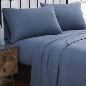 Ss4266blkg-4700 Truly Soft Sheet Set King Deep Pocket 180-thread Count Cotton Solid Blue 4-piece Ss4266blkg-4700 Truly Soft Sheet Set King Deep Pocket 180-thread Count Cotton Solid Blue 4-piece