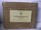 406m051k1 U.. Sheet Microfiber Gold Polo Luxurious Full Assn. Solid Set