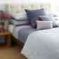 U1588 Klein Double Blue Flat Row Sky Calvin Queen Cord Sheet