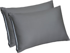 Ub0018 Utopia Bedding Zippered Bamboo Pillow Cases Pack Of 754207388965