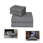 Ub0267 Sale Queen Bed Sheet Set Soft Brushed Microfiber 754207381522