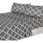 Ub784 Piece Sheet Pillowcase Sets Bed Sheets Full Grey 817706020801 Ub784 Piece Sheet Pillowcase Sets Bed Sheets Full Grey 817706020801