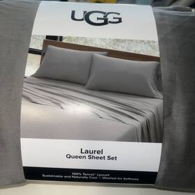 Ugg 008889309634 Laurel Washed 4-pc. Sheet Set Queen Ugg 008889309634 Laurel Washed 4-pc. Sheet Set Queen