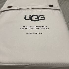 Ugg Australia 008889365333 Queen Sheet Set Shell Color Cooling Technology Sheets New Fast Shipping