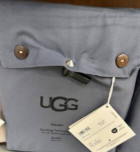 0888836580 Ugg Australia Nwt Full 4pc Sheet Set Haven Cooling Technology All-season Color-chambray