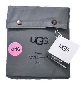 0888936558 Ugg Australia Nwt Inch Haven King Sheet Set-cooling Technology All-season Comfort- Cyclone